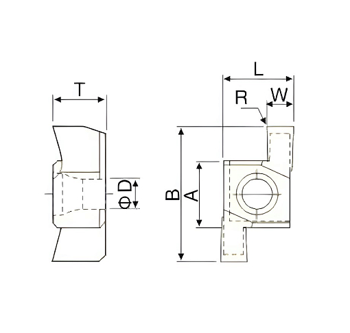 Фото 4 товара 8GR 240 LDA пластина для отрезки и точения канавок Deskar