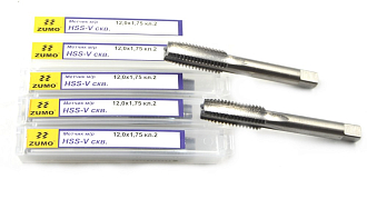 Метчик м/р 6х1 кл.2 HSS-V скв. ZUMO - фото 5