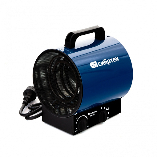 Фото 0 товара Тепловая пушка ТВ-3М, 230 В, 3 режима: вентилятор/1500 Вт /3000 Вт Сибртех