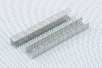 Скобы, 8 мм, для мебельного степлера, усиленные, тип 53, 1000 шт Gross - фото 3