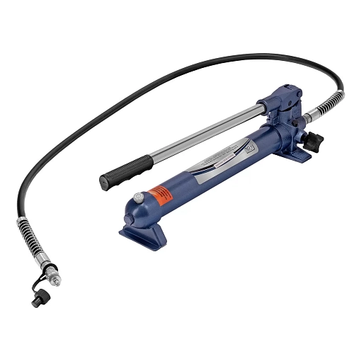 Фото 1 товара Растяжка гидравлическая, 10 т, набор из 16 пред., 7 сменных насадок, в пласт. кейсе Stels