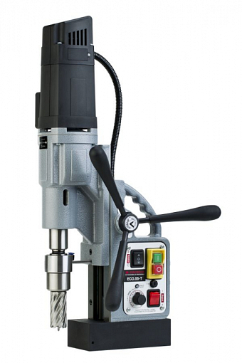 Фото 0 товара Сверлильный станок ECO.55-T на магнитном основании, 12-55 мм, КМ3, реверс EUROBOOR