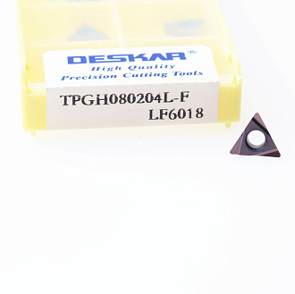 TPGH080204 F LF6018 токарная пластина Deskar - фото 2