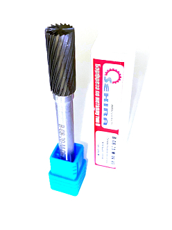 Борфреза цилиндр. с торц зубом тип В 8х20х6х65 спиральная нас. арт. В08 20М06 Sekira - фото 4