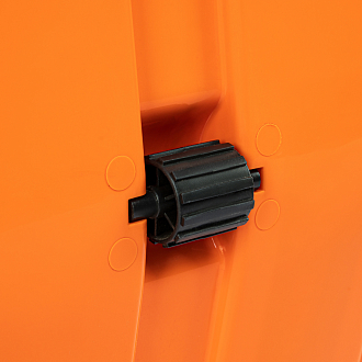 Движок для уборки снега пластиковый, 795х435х1280 мм, стальная рукоятка, усиленный Сибртех - фото 7