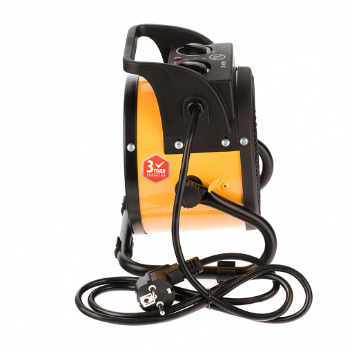 Фото 4 товара Тепловая пушка, керамический нагреватель DHC 2-100, 220 В, 0,025/1/2 кВт Denzel