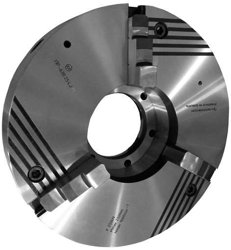 Фото 0 товара Патрон токарный 3-х кулачковый ручной самоцентрирующийся ПP-400.120.J11 (с) БЗСП