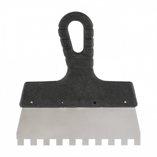 Фото 0 товара Шпатель из нерж. стали, 150 мм, зуб 8 х 8 мм, Россия