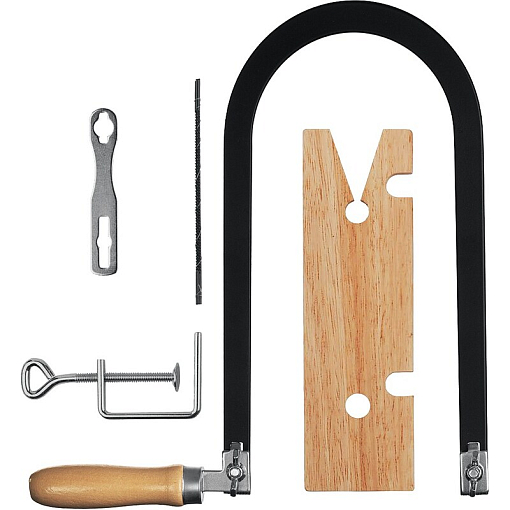 Фото 0 товара Набор для выпиливания 10 предметов Зубр 15311