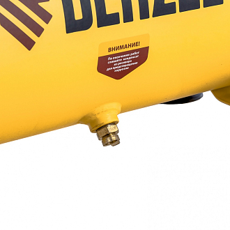 Компрессор DLS650/10 безмаслянный малошумный 650 Вт, 120 л/мин, ресивер 10 л Denzel - фото 5