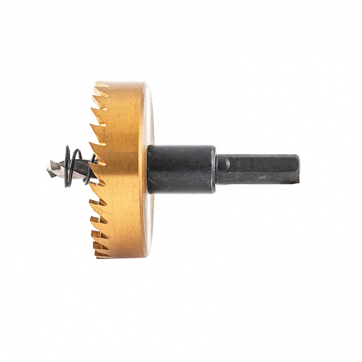 Фото 0 товара Коронка по металлу HSS, 50 мм, нитридтитановое покрытие Denzel