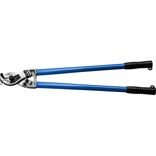 Фото 0 товара Кабелерез для небронированного кабеля из цв металлов,сталь У8А, кабель сечением до 150 мм2, 600 мм Зубр 23341-60