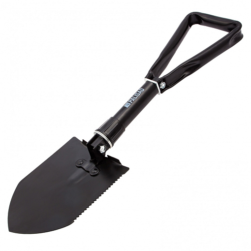 Фото 4 товара Лопата походная, 150 х 200 х 253 - 620 мм, цельнометаллическая, складная в чехле, Palisad