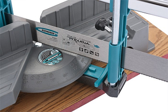 Стусло прецизионное, пила 550 мм, две прижимные струбцины Gross - фото 3