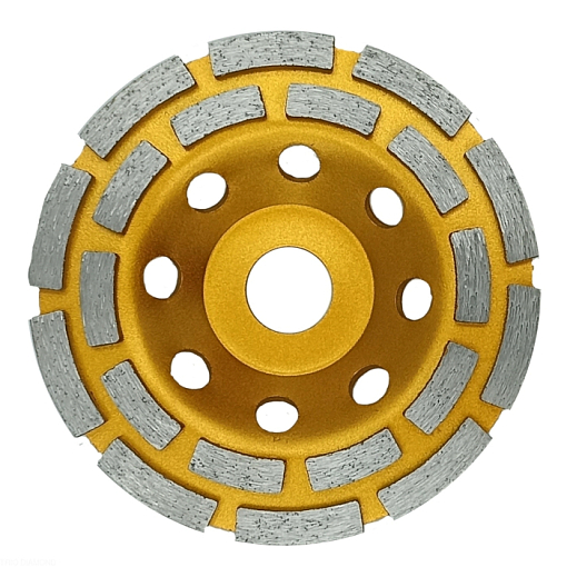 Фото 0 товара Чашка алмазная сегментная двухрядная Mr. ЭКОНОМИК 125 мм