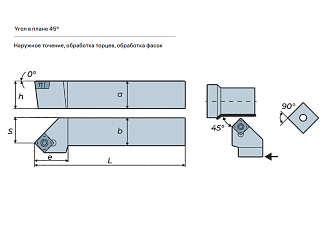 SSSCR2020K09 державка для наружного точения Deskar - фото 3