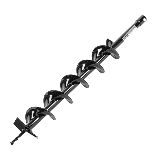 Фото 0 товара Шнек для грунта E-100, диаметр 100 мм, длина 800 мм,соединение 20 мм, несъемный нож Denzel