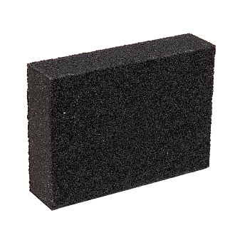 Губка для шлифования, 100 х 70 х 25 мм, средняя жесткость, P 60, Сибртех - фото 1