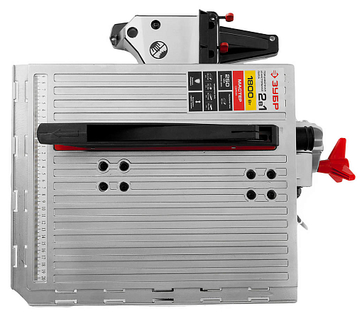 Фото 2 товара Пила торцовочная комбинированная ЗПТК-255-1800 Мастер ЗУБР 1800 Вт, 250х30 мм