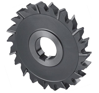 Фреза трехсторонняя 100х12х32 Р6М5 разнонаправленный зуб 2240-0161 - фото 1