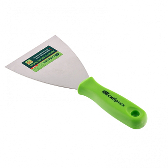 Шпательная лопатка из нерж. стали, 100 мм, Сибртех - фото 2