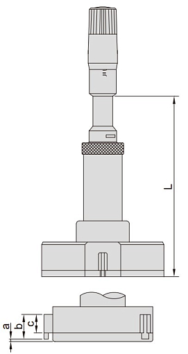 Фото 1 товара Набор нутромеров НМ 4 шт. (50-63 мм/62-75 мм/75-88 мм/87-100 мм) трехточечные INSIZE