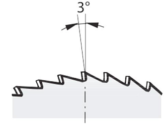 Фреза отрезная 63х3,0х16 тип 1 мелкий зуб VHM Re-bo - фото 2