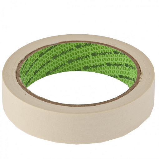 Фото 0 товара Лента малярная, Эконом, 25 мм, на бумажной основе Россия Сибртех