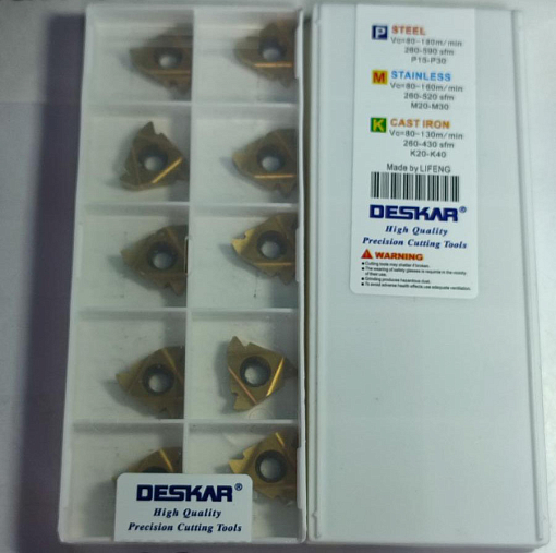 Фото 4 товара 22ER 4.5 ISO LDC резьбовая пластина Deskar