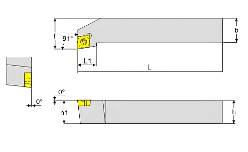 Фото 1 товара SCFCL2020K12 державка для наружного точения Deskar