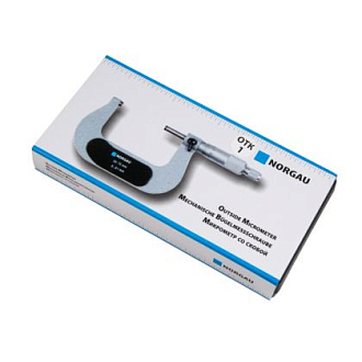 Микрометр гладкий 50-75 мм, тип NM, Norgau - фото 3