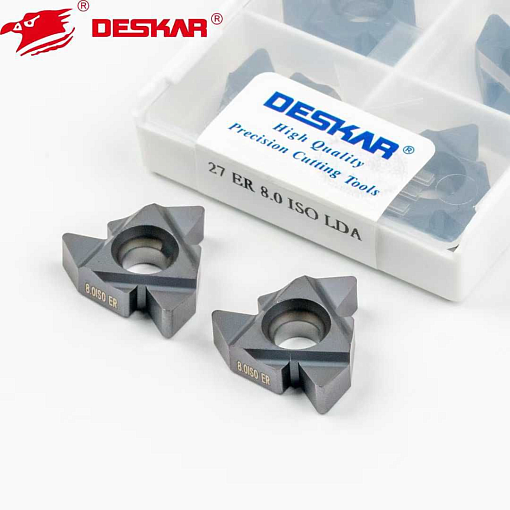 Фото 4 товара 27ER 8.0 ISO LDA резьбовая пластина Deskar