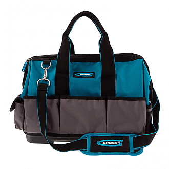 Сумка для инструмента HanD Werker, 26 карманов, дно пластик, наплечный ремень, 400 х 225 х 310 мм Gross - фото 2