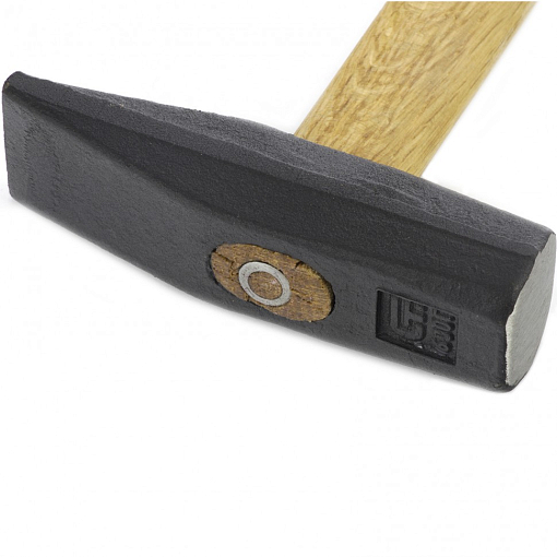 Фото 1 товара Молоток слесарный 600 г, квадратный боек, деревянная рукоятка Сибртех