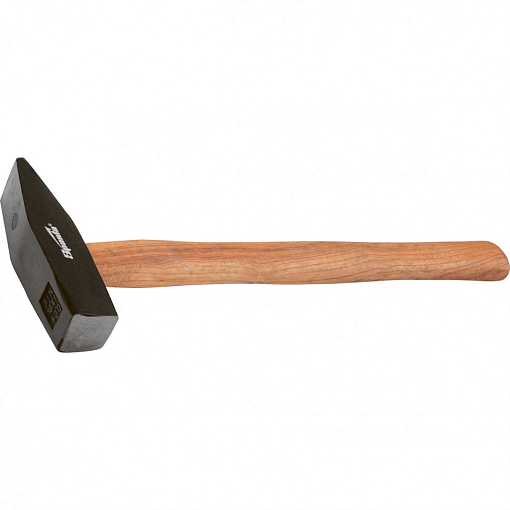 Фото 0 товара Молоток слесарный, 800 г, квадратный боек, деревянная рукоятка Sparta