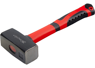 Кувалда, 1000 г, фибергласовая обрезин. рукоятка Matrix - фото 2