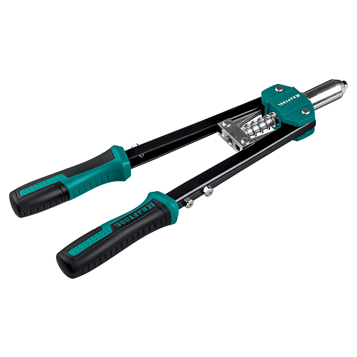 Фото 4 товара Заклепочник двуручный усиленный 31175 KRAFTOOL заклепки 2.4-4.8 мм из алюминия, стали, нерж. стали, литой корпус