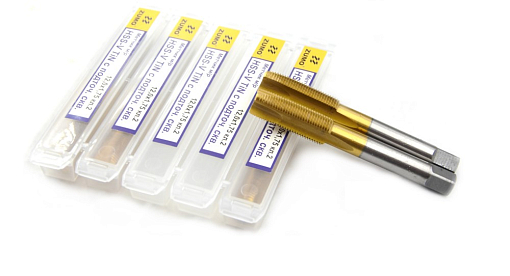 Фото 5 товара Метчик м/р 3х0.5 кл.2 HSS-V TiN с подточкой скв. ZUMO