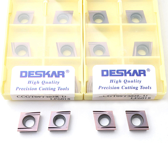 CCGT060204L-U LF6018 токарная пластина Deskar - фото 4