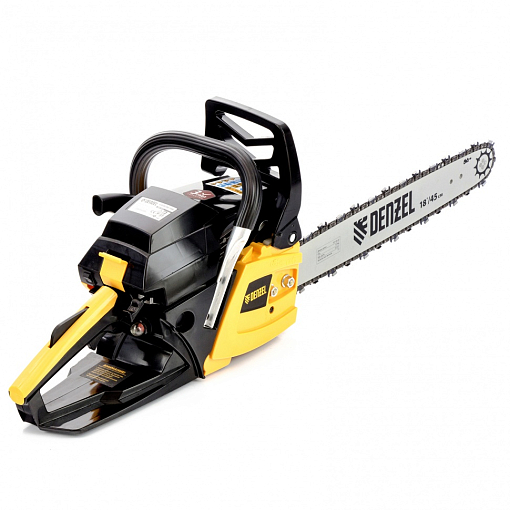Фото 1 товара Пила цепная бенз. DGS-5218, шина 45 см, 52 см3, шаг 0,325, паз 1,5 мм, 72 звена Denzel