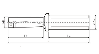 TCAP 10R-3D-C20 корпусное сверло многофункциональное Weila Deskar - фото 2