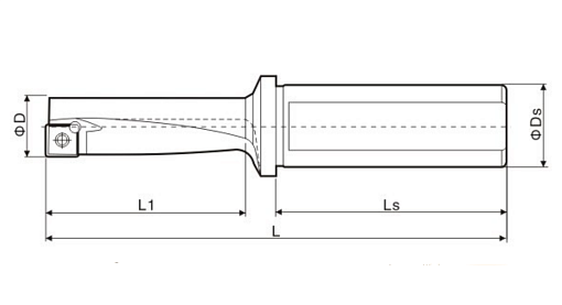 Фото 1 товара TCAP 10R-3D-C20 корпусное сверло многофункциональное Weila Deskar