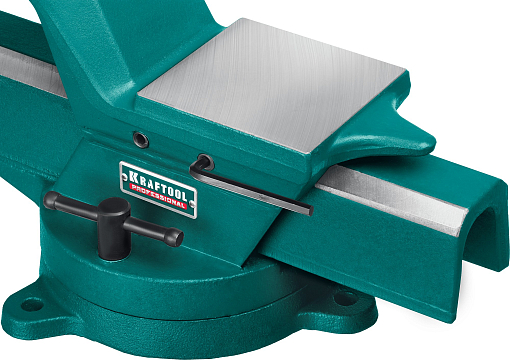 Фото 6 товара Тиски 150 мм, кованные стальные слесарные FORGE, Kraftool