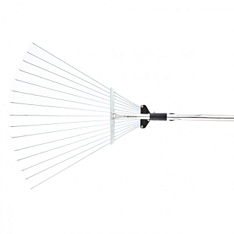 Грабли веерные стальные, 155-520х1200-1550 мм, 15 зуб., раздвижные Palisad - фото 1