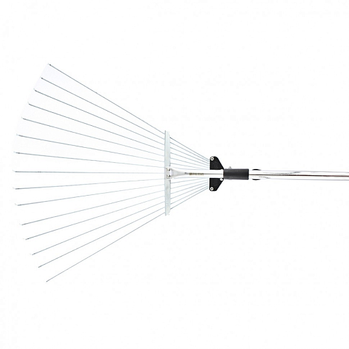 Фото 0 товара Грабли веерные стальные, 155-520х1200-1550 мм, 15 зуб., раздвижные Palisad