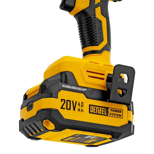 Фото 3 товара Гайковерт ударный аккумуляторный бесщет. CIWH-BL-20-500, Li-Ion, 20 В, Denzel