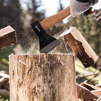 Топор, 600 г, в сборе, кованый, деревянное топорище Sparta - фото 9