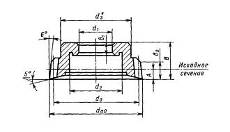 Долбяк чашечный М1,0 z=76 20 градусов кл В 2536-0115 - фото 2