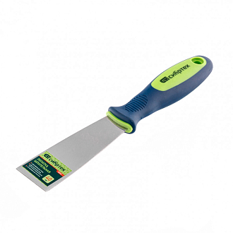 Шпательная лопатка из нерж. стали, 40 мм, двухкомпонентная ручка Сибртех - фото 2
