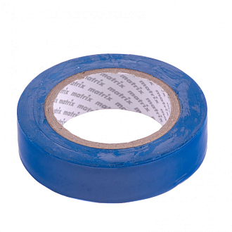 Изолента ПВХ, 15 мм х 10 м, синяя, 150 мкм Matrix - фото 1